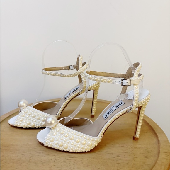 New Jimmy Choo Sacora Pearl Heel - Picture 7 of 10
